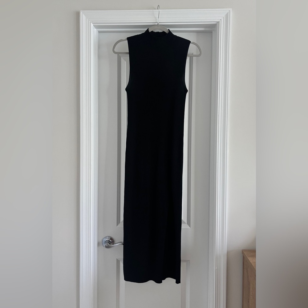 Wilfred Alchemy Sleeveless Dress - Black, Size Medium